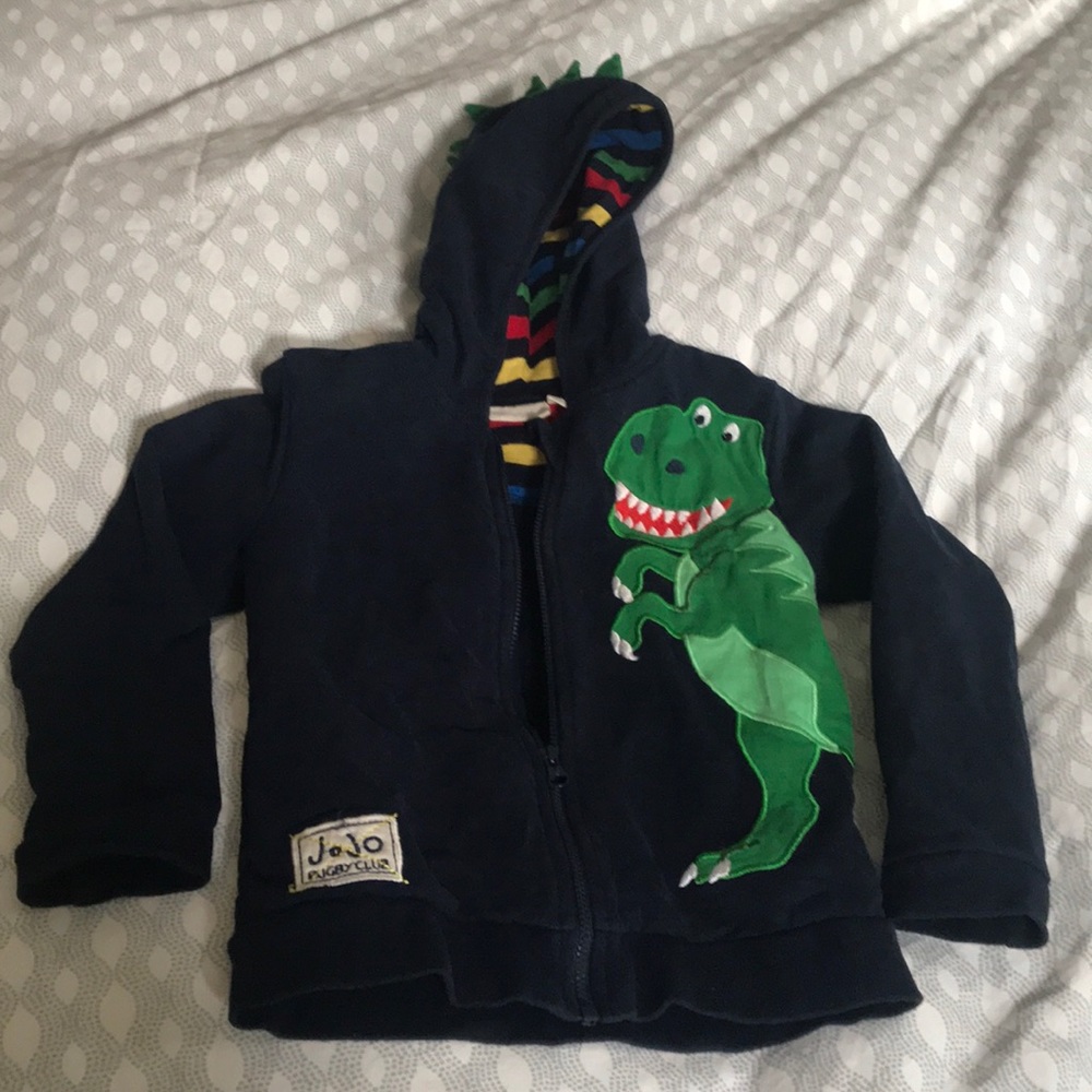 JoJo dinosaur hoodie size 3-4